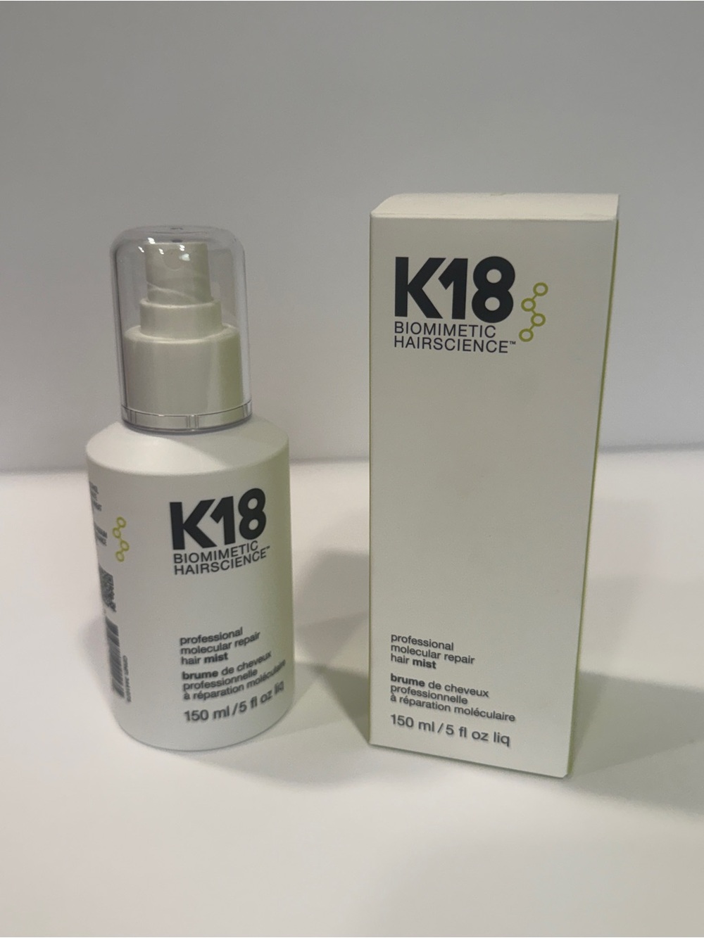 K18 Professional Molecular Repair Hair Mist 150ml / 5oz - NIB